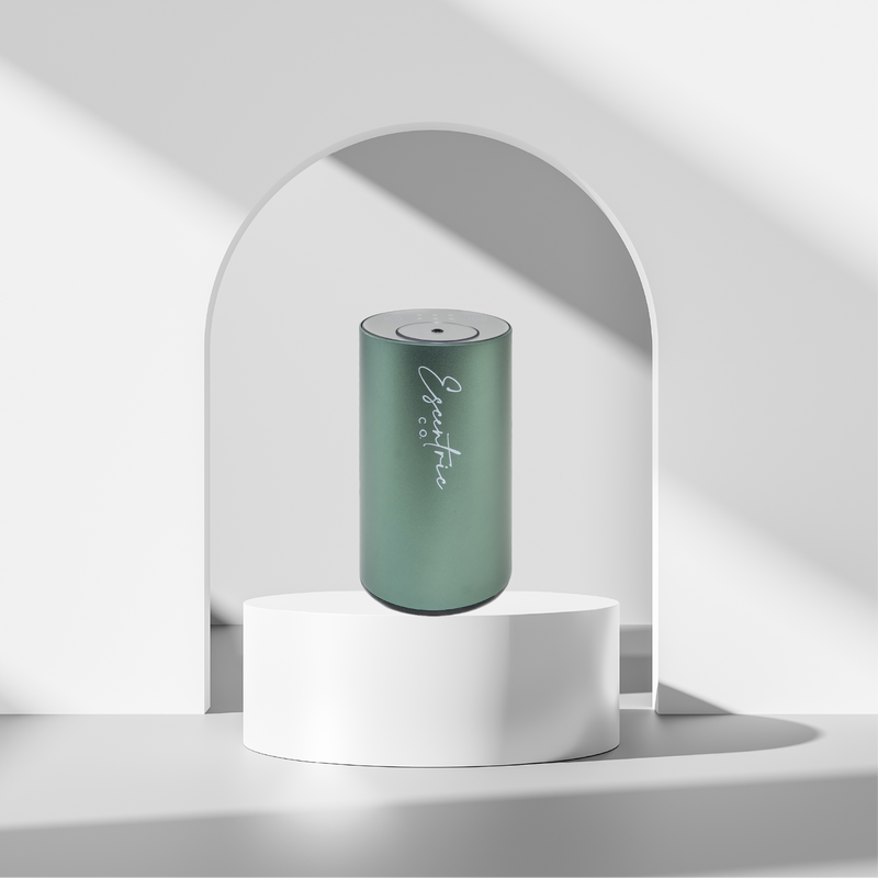 Forest Green Multi-Functional Aroma Diffuser + 15ml Fragrance Oil