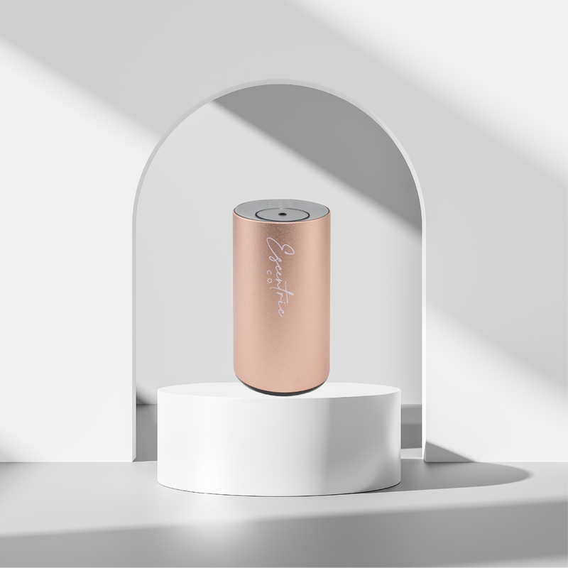 Rose Gold Multi-Functional Aroma Diffuser + 15ml Fragrance Oil